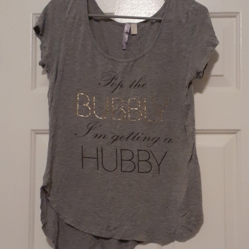 Bride Shirt- Pop the Bubbly I'm Getting a Hubby